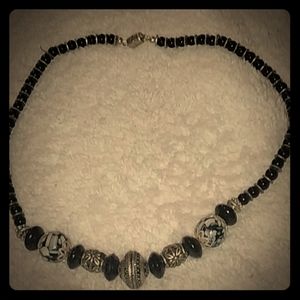 Antique beaded necklace